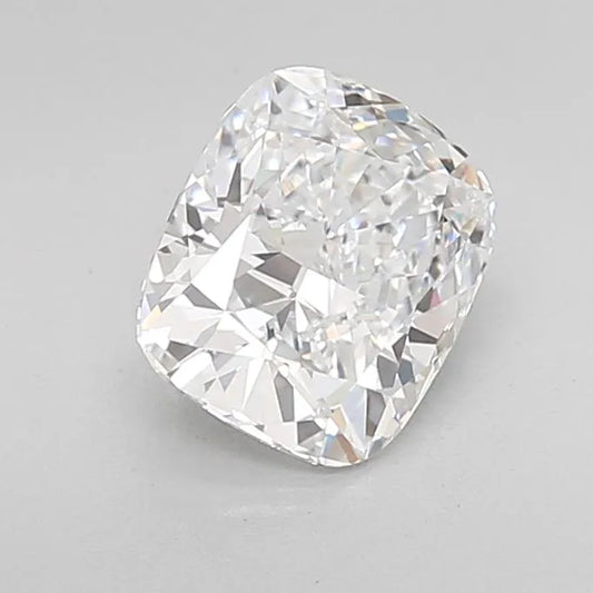 2.00ct Cushion brilliant Lab Grown Diamond (Colour D, Clarity VVS1, Cut EX, IGI Certified)