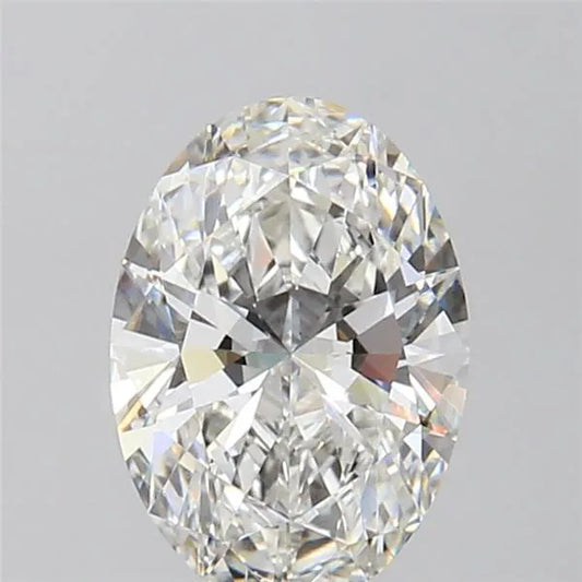 2.01ct Oval Lab Grown Diamond (Colour G, Clarity VS1, IGI Certified)
