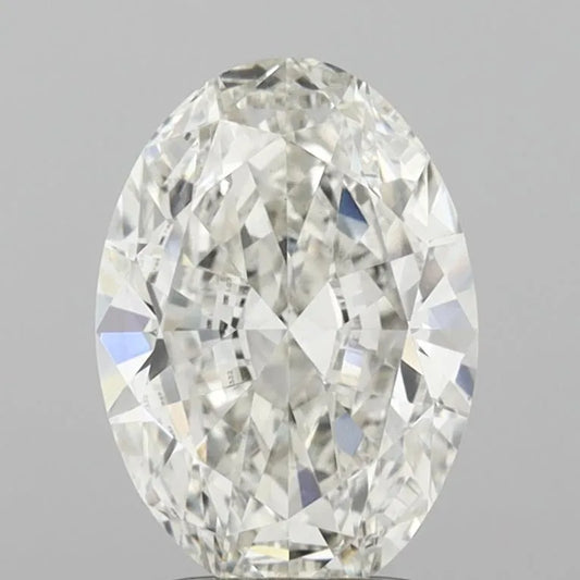 2.01ct Oval Lab Grown Diamond (Colour H, Clarity VVS2, IGI Certified)