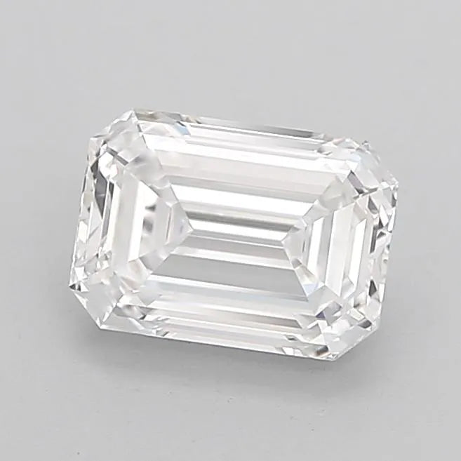 2.04ct Emerald Lab Grown Diamond (Colour D, Clarity VVS1, Cut EX, IGI Certified)