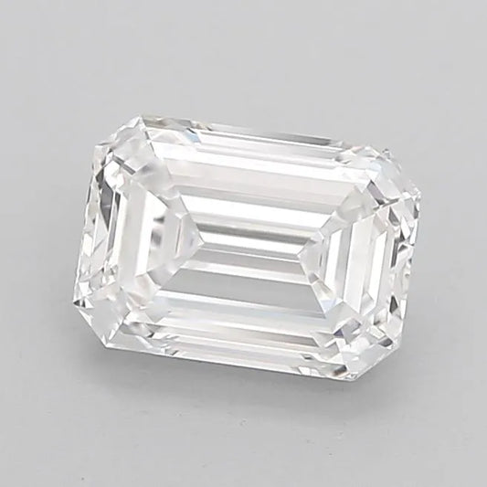 2.04ct Emerald Lab Grown Diamond (Colour D, Clarity VVS1, Cut EX, IGI Certified)