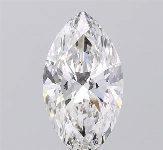 2.05ct Marquise Lab Grown Diamond (Colour G, Clarity VS2, IGI Certified)