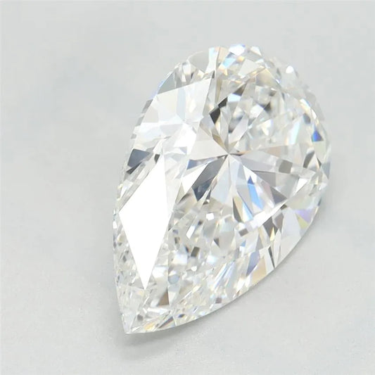 2.07ct Pear Lab Grown Diamond (Colour E, Clarity IF, IGI Certified)