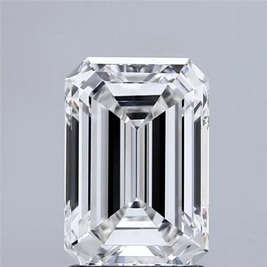 2.09ct Emerald Lab Grown Diamond (Colour E, Clarity VS1, IGI Certified)