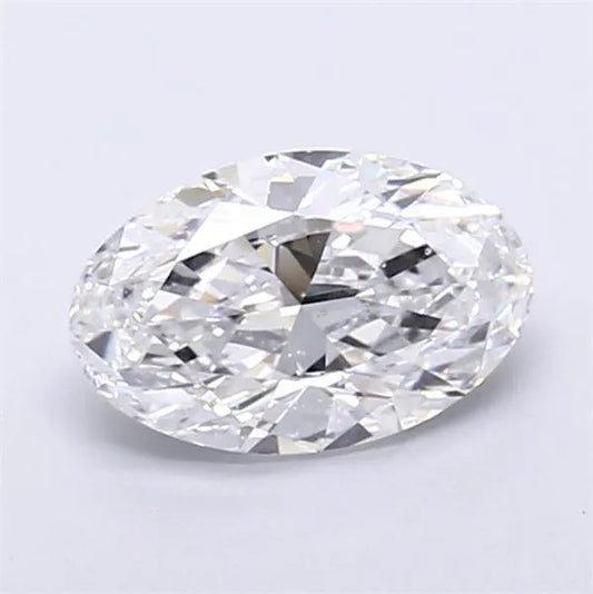 2.09ct Oval Lab Grown Diamond (Colour D, Clarity SI1, IGI Certified)
