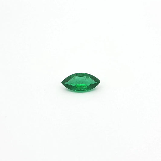 2.14ct Marquise Natural Emerald (Colour Green, Clarity Slightly Included, Cut Faceted)