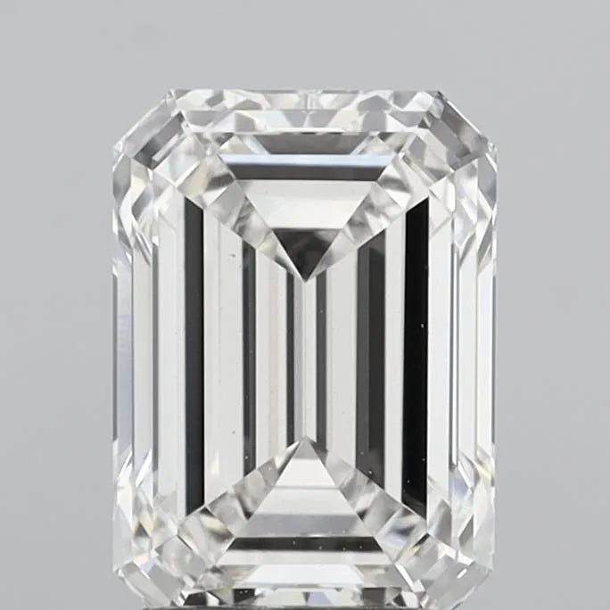 2.23ct Emerald Lab Grown Diamond (Colour F, Clarity VS1, IGI Certified)