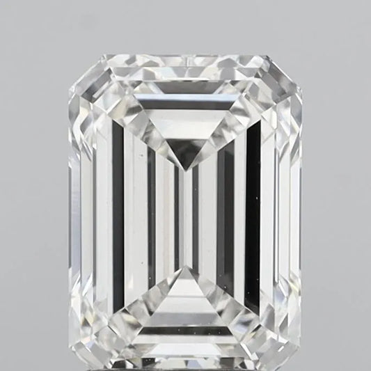2.23ct Emerald Lab Grown Diamond (Colour F, Clarity VS1, IGI Certified)