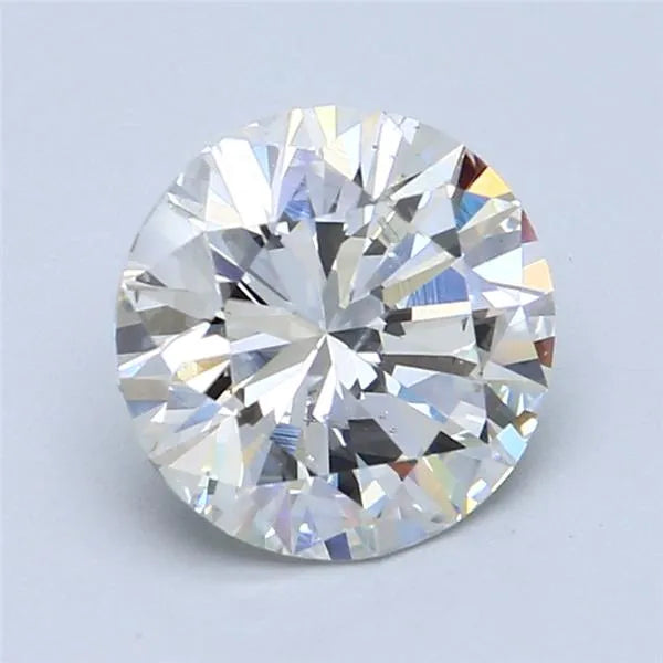2.37ct Round Natural Diamond (Colour F, Clarity VS2, Cut EX, EGL Certified)