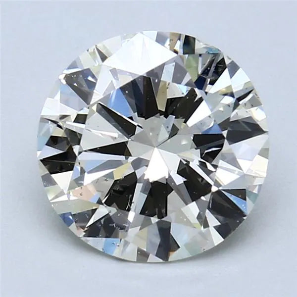 2.39ct Round Natural Diamond (Colour H, Clarity SI1, Cut EX, EGL Certified)