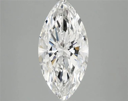 2.50ct Marquise Lab Grown Diamond (Colour F, Clarity VS1, IGI Certified)