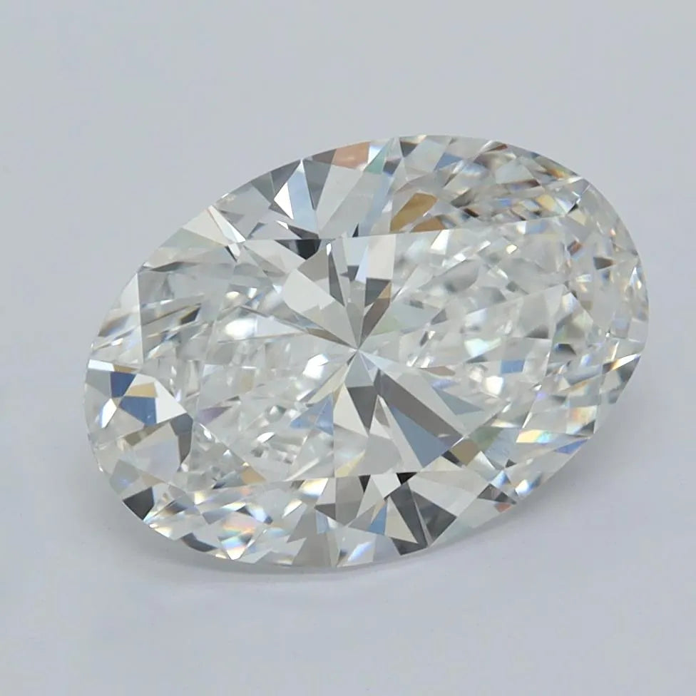 2.52ct Oval Lab Grown Diamond (Colour E, Clarity VVS2, IGI Certified)