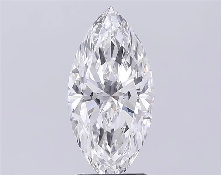 2.56ct Marquise Lab Grown Diamond (Colour F, Clarity VVS2, IGI Certified)