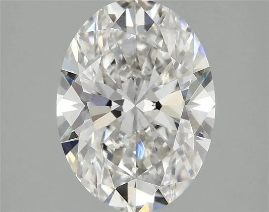 2.56ct Oval Lab Grown Diamond (Colour G, Clarity VS1, IGI Certified)