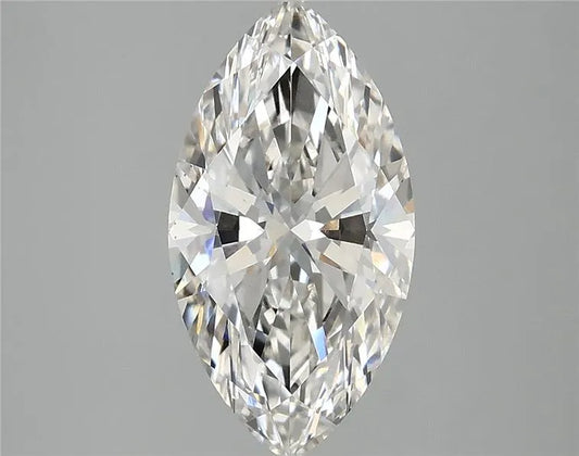 2.58ct Marquise Lab Grown Diamond (Colour G, Clarity VS2, IGI Certified)
