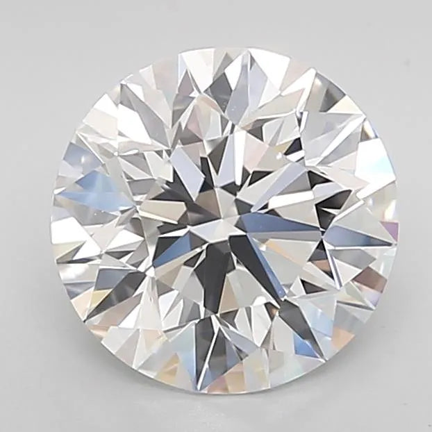 2.70ct Round Lab Grown Diamond (Colour D, Clarity VVS1, Cut EX, IGI Certified)