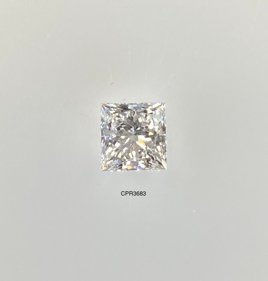 2151266900- 0.81 ct princess GIA certified Loose diamond, G color | VS2 clarity