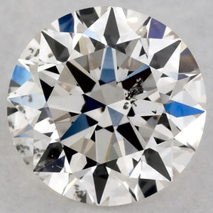2387560998- 0.40 ct round GIA certified Loose diamond, J color | SI2 clarity | EX cut
