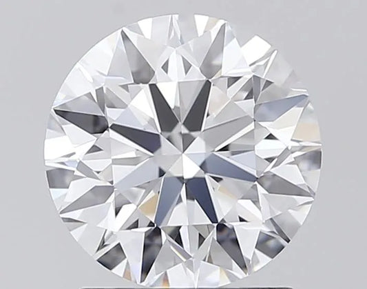 1.70ct Round Lab Grown Diamond (Colour E, Clarity VVS1, Cut EX, IGI Certified)