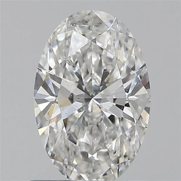0.71ct Oval Natural Diamond (Colour G, Clarity SI2, Cut EX, GIA Certified)