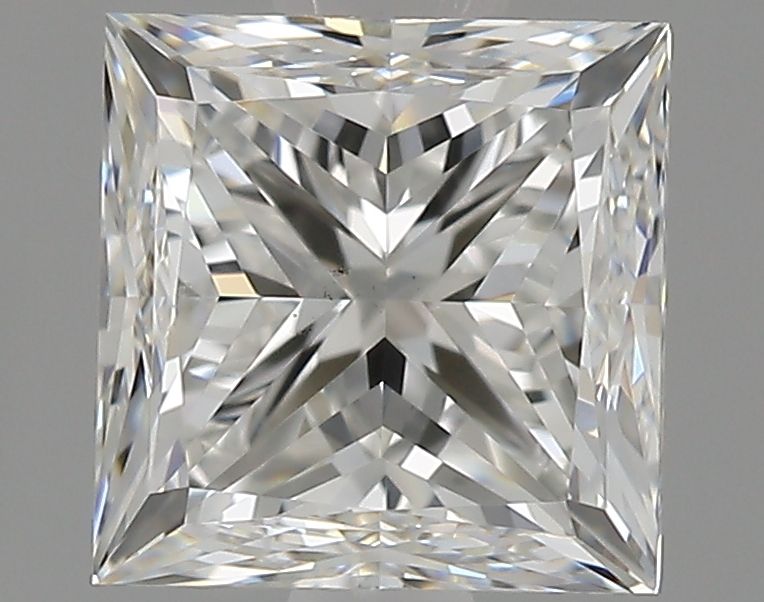2486593537- 1.00 ct princess GIA certified Loose diamond, F color | VS2 clarity | GD cut