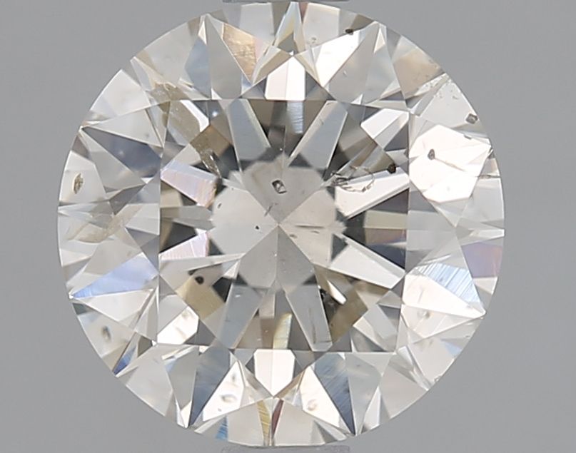 2487419902- 1.50 ct round GIA certified Loose diamond, L color | I2 clarity | EX cut