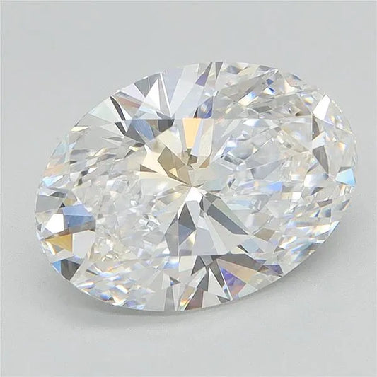3.03ct Oval Lab Grown Diamond (Colour E, Clarity VS1, IGI Certified)