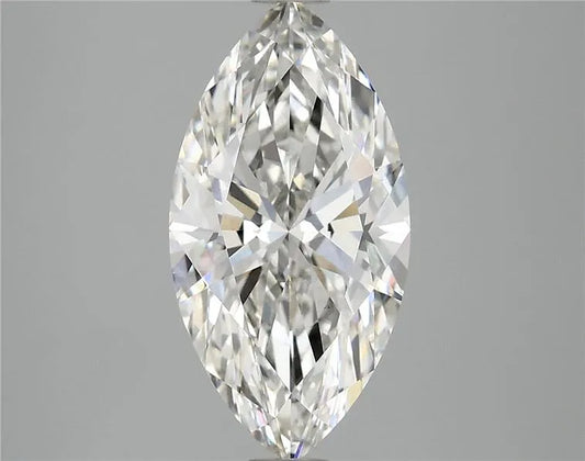 3.04ct Marquise Lab Grown Diamond (Colour G, Clarity VS1, IGI Certified)