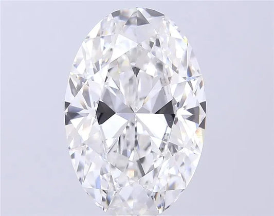 3.04ct Oval Lab Grown Diamond (Colour E, Clarity SI1, IGI Certified)