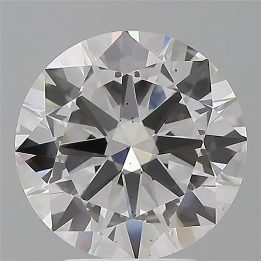 3.04ct Round Lab Grown Diamond (Colour D, Clarity VS2, Cut EX, IGI Certified)