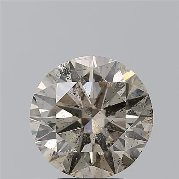 3.31ct Round Natural Diamond (Colour M, Clarity SI2, Cut VG, IGI Certified)