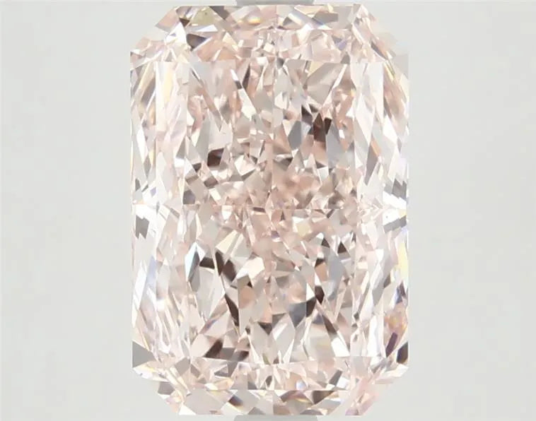 3.41ct Radiant Lab Grown Diamond (Colour Fancy Pink, Clarity VS1, IGI Certified)