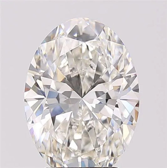 3.55ct Oval Lab Grown Diamond (Colour F, Clarity VVS2, IGI Certified)