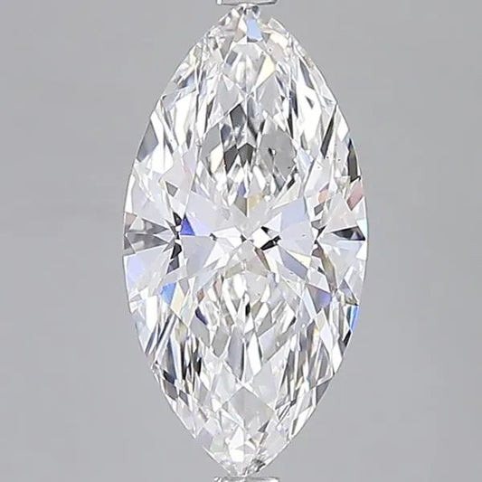 3.56ct Marquise Lab Grown Diamond (Colour E, Clarity VS2, IGI Certified)