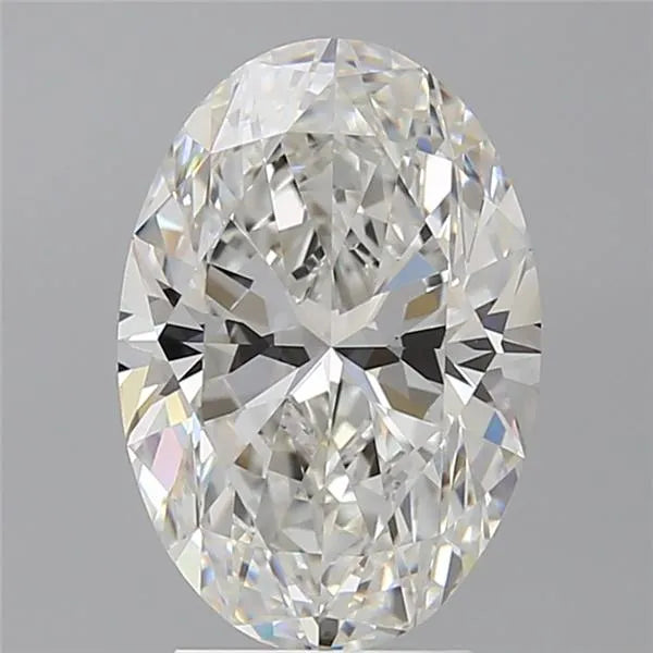 3.59ct Oval Lab Grown Diamond (Colour F, Clarity VVS2, IGI Certified)