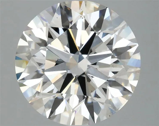 3.84ct Round Lab Grown Diamond (Colour G, Clarity VS2, Cut EX, IGI Certified)