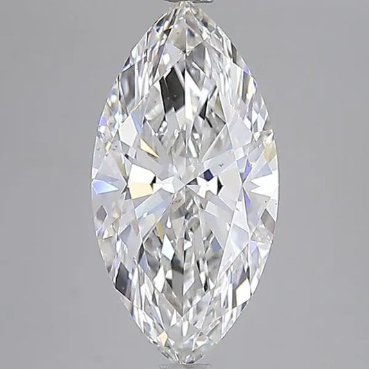 4.00ct Marquise Lab Grown Diamond (Colour F, Clarity VS2, IGI Certified)
