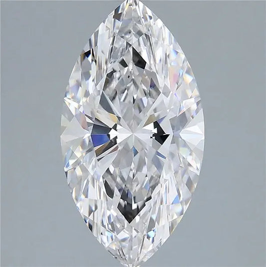4.00ct Marquise Lab Grown Diamond (Colour F, Clarity VVS2, IGI Certified)