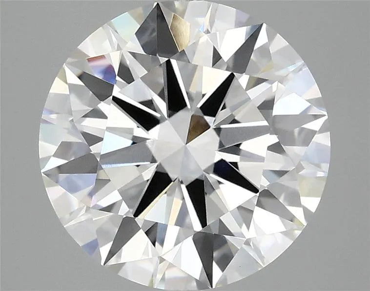 4.06ct Round Lab Grown Diamond (Colour E, Clarity VVS2, Cut EX, IGI Certified)