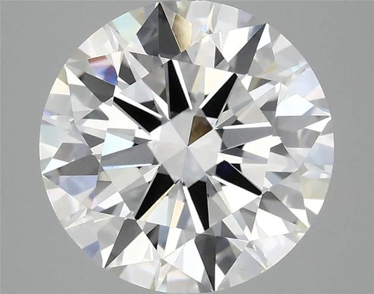 4.06ct Round Lab Grown Diamond (Colour E, Clarity VVS2, Cut EX, IGI Certified)