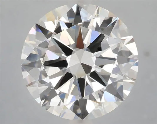 5.00ct Round Lab Grown Diamond (Colour E, Clarity VVS2, Cut EX, IGI Certified)