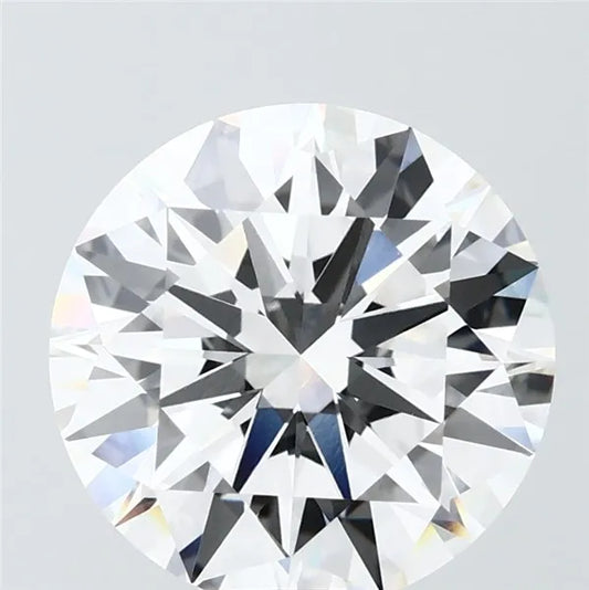 5.01ct Round Lab Grown Diamond (Colour E, Clarity VVS2, Cut EX, IGI Certified)