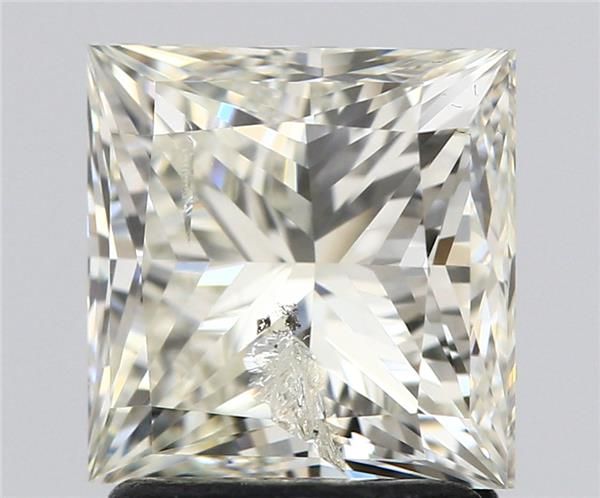 530201838- 2.02 ct princess IGI certified Loose diamond, K color | I1 clarity