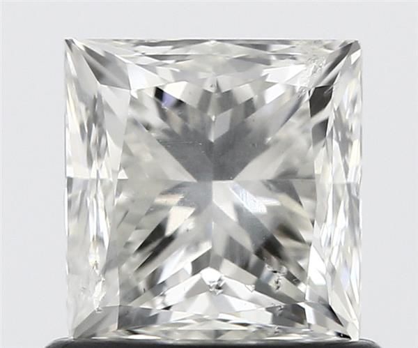 555278076- 1.00 ct princess IGI certified Loose diamond, J color | I1 clarity | VG cut