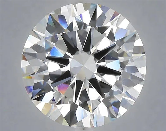 6.06ct Round Lab Grown Diamond (Colour E, Clarity VVS2, Cut EX, IGI Certified)