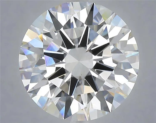 6.06ct Round Lab Grown Diamond (Colour E, Clarity VVS2, Cut EX, IGI Certified)