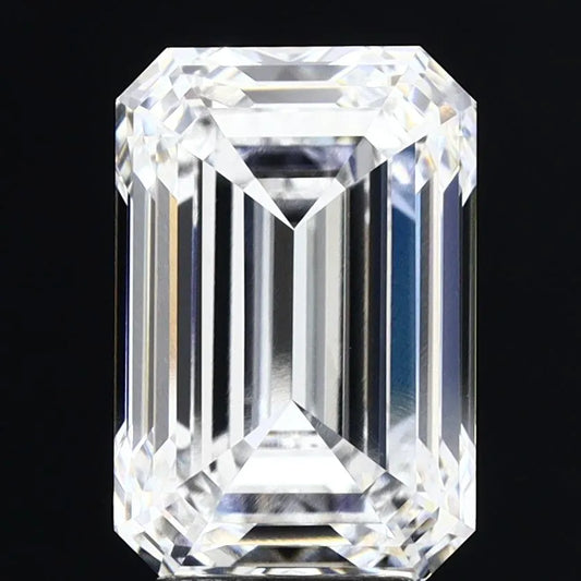6.08ct Emerald Lab Grown Diamond (Colour E, Clarity VVS2, IGI Certified)