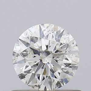 621469801- 0.50 ct round IGI certified Loose diamond, I color | I1 clarity | EX cut
