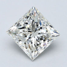 Load image into Gallery viewer, 6452863493- 2.50 ct princess GIA certified Loose diamond, J color | SI1 clarity | EX cut
