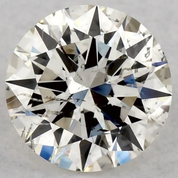 7373516910- 0.40 ct round GIA certified Loose diamond, J color | SI2 clarity | EX cut